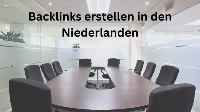 Backlinks erstellen in den Niederlanden